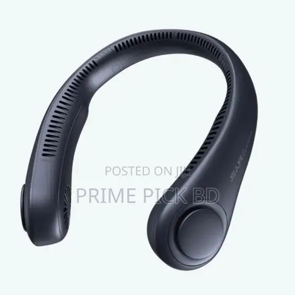 Bladeless Neck Fan – Rechargeable Cooling With Usb Port