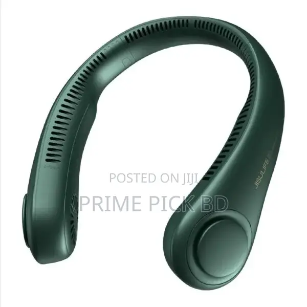 Bladeless Neck Fan – Rechargeable Cooling With Usb Port