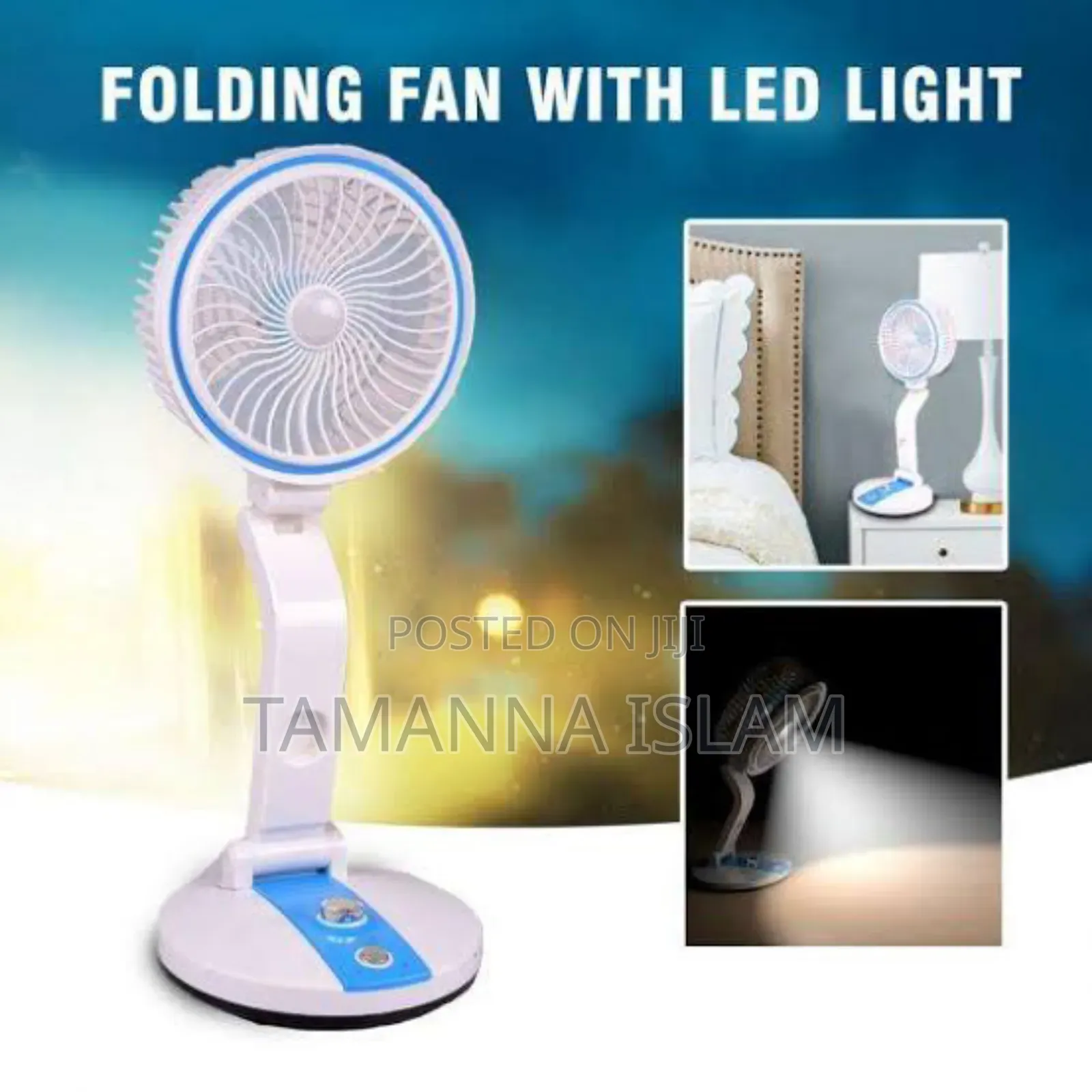 Lr Fan (Adjustable Rechargea