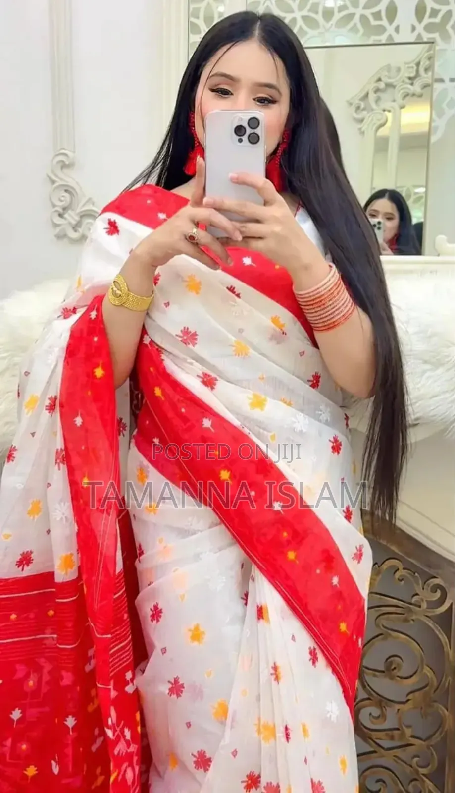 Half Silk Screen Print Sharee