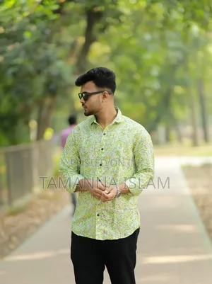 Photo - Printed Cotton Shirt