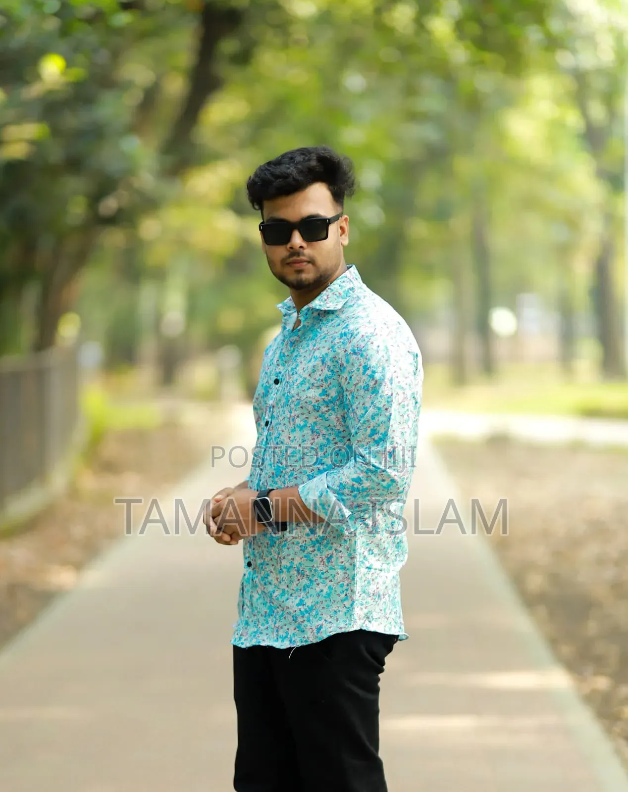 Printed Cotton Shirt