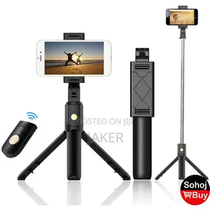  2 in 1 Selfie Stick Tripod Bluetooth Selfie Stand