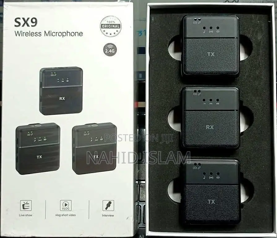 Sx9 Dual Wireless Microphone Type-C (1:2)