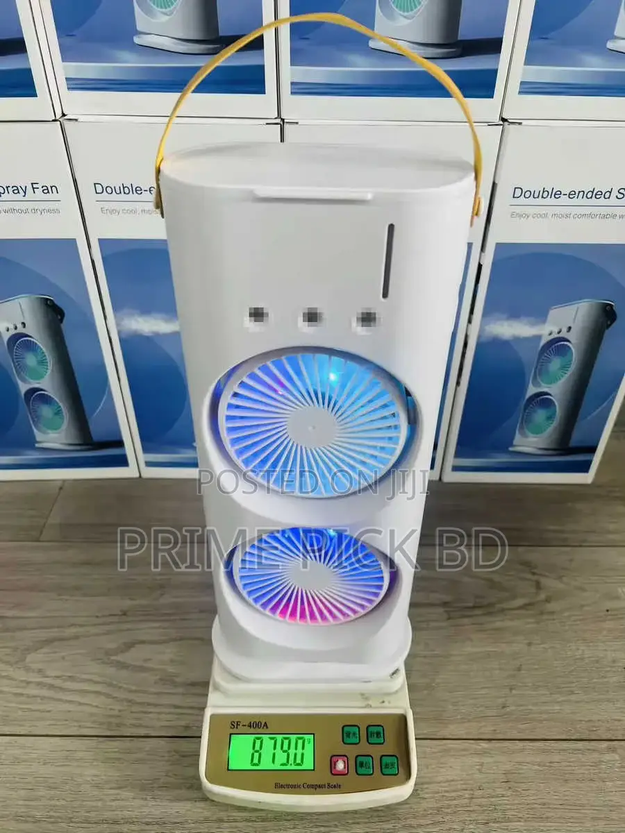 Stay Cool Fresh This Summer With the Portable Spray Fan