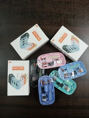 Wireless Transparent Type-C Rechargeable Mouse