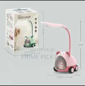 Photo - Led Plastic Night Lamp on Wheel – Rechargeable, Touch