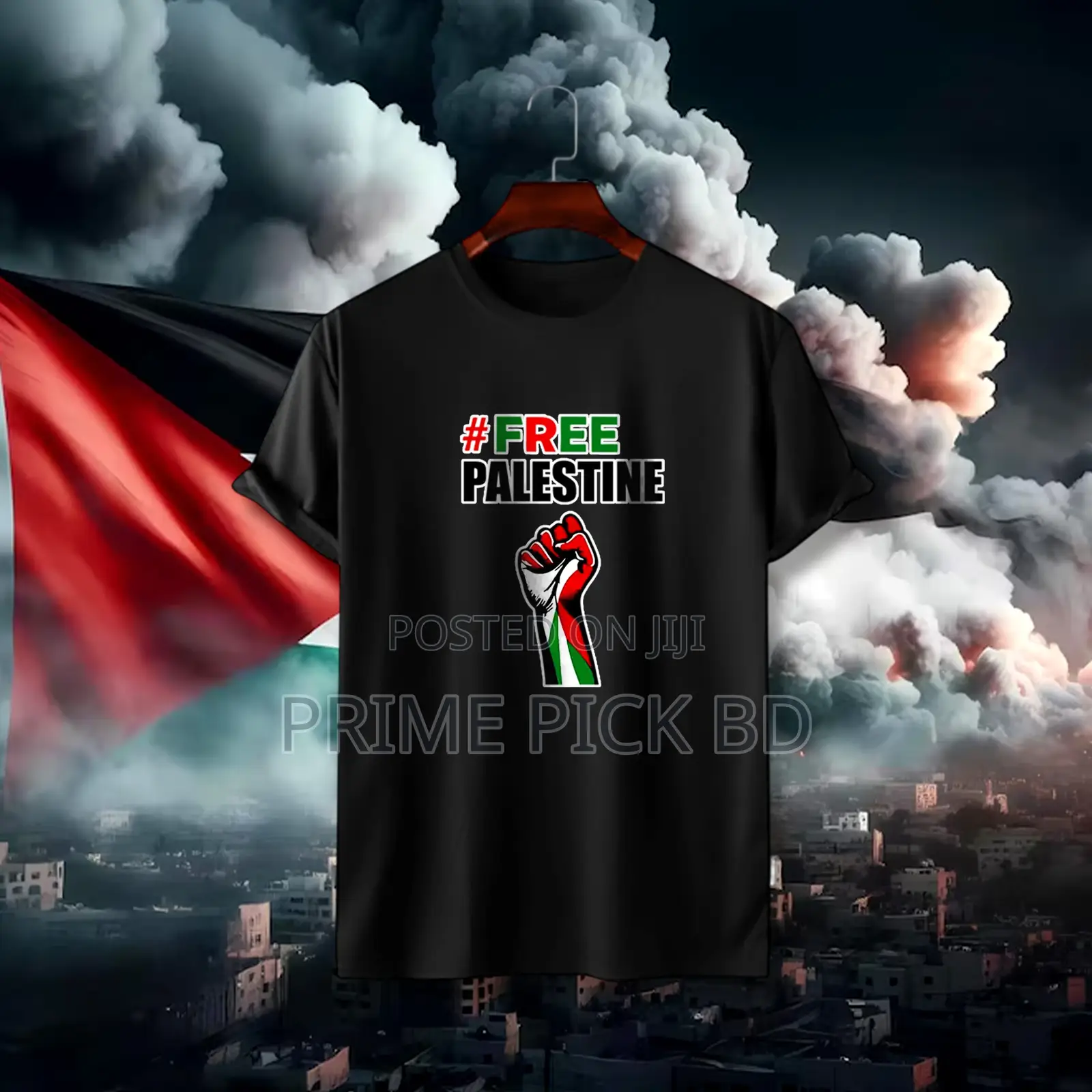 Free Palestine Viral Meme Cotton T-Shirts