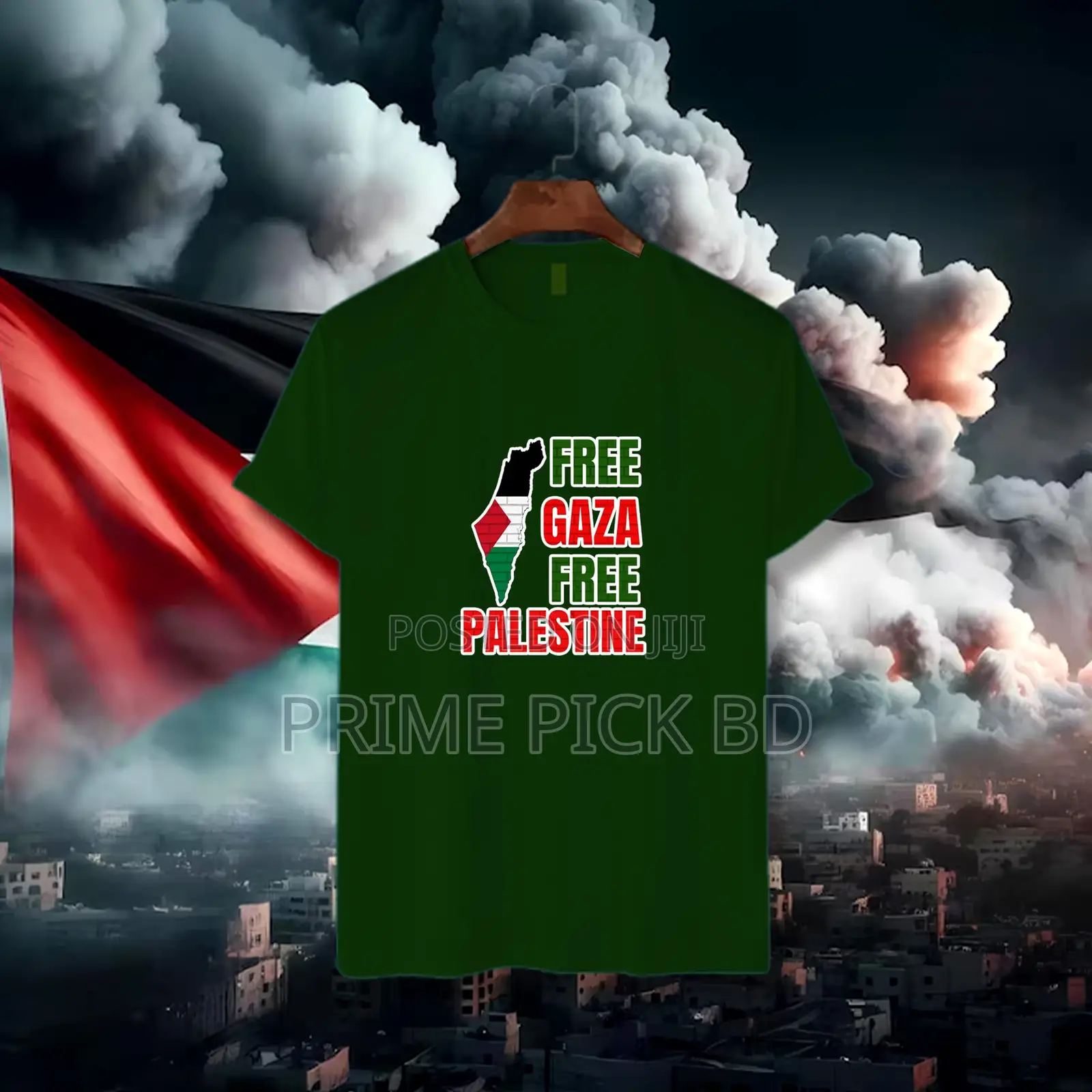 Free Palestine Viral Meme Cotton T-Shirts