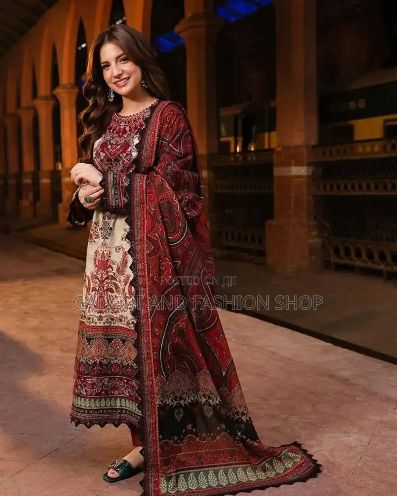 Premium Quality Digutal Print Readymade Three Piece