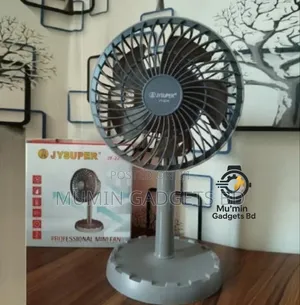 Jysuper Jy-2218 12-Inch Rechargeable Desk Fan