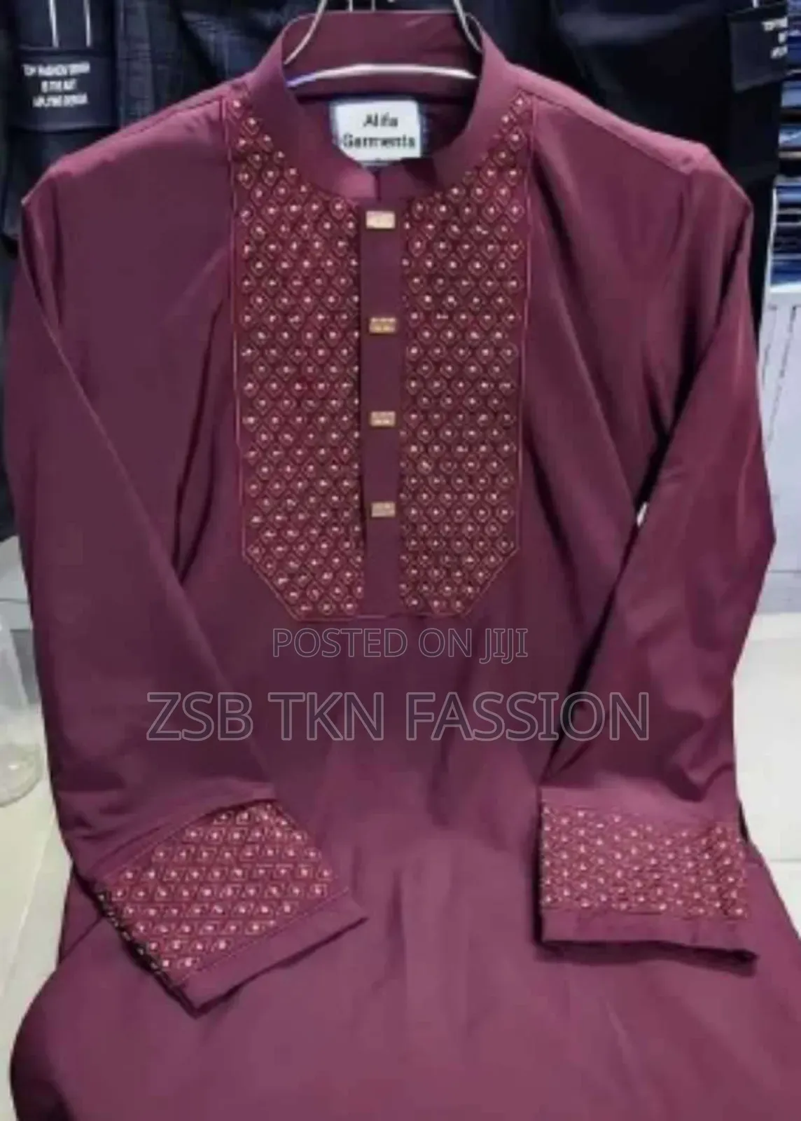 Embroidered Tencel Cotton Panjabi