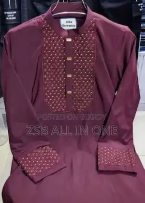 Embroidered Tencel Cotton Panjabi