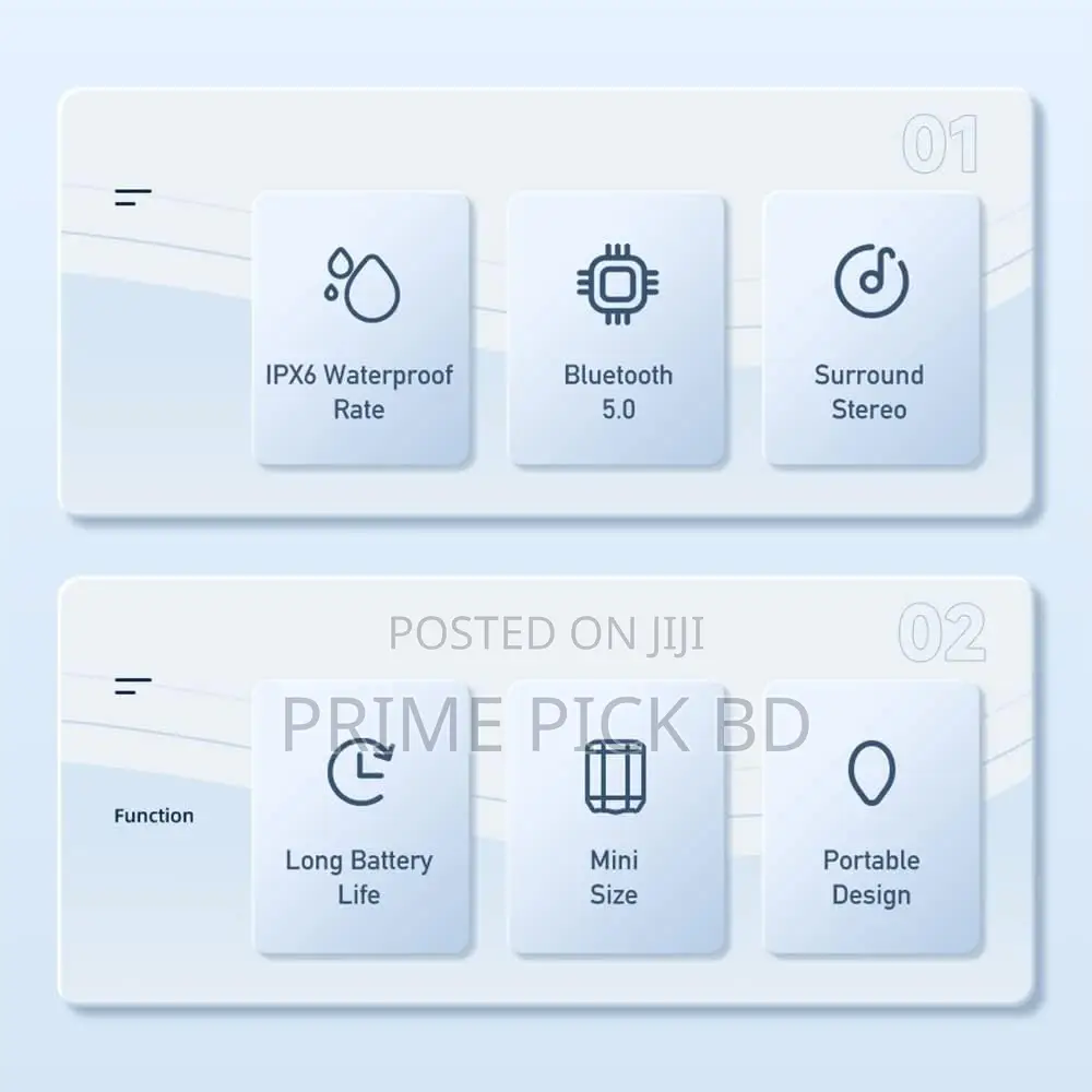 Awei Y379 5w Mini Portable Outdoor Bluetooth Speaker