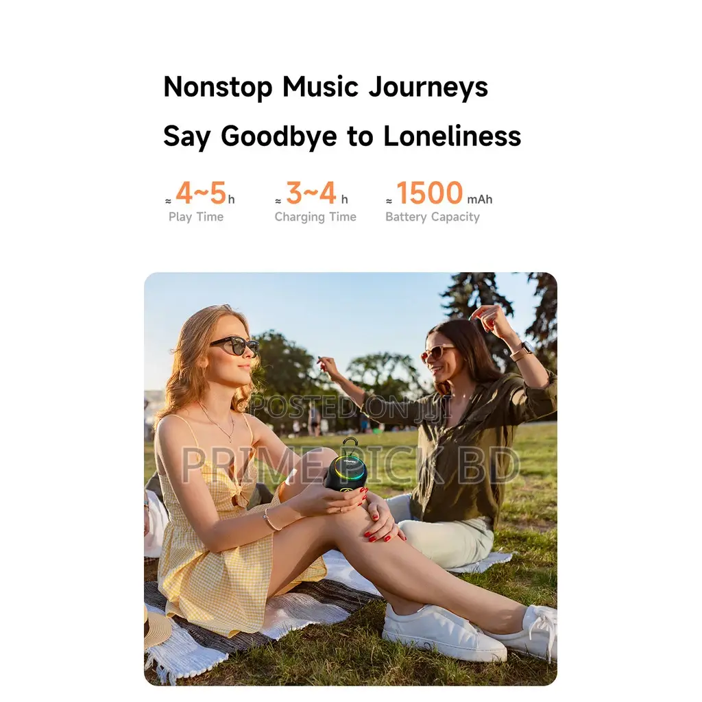 Awei Ka13 Mini Waterproof Bluetooth Speaker With RGB Lights