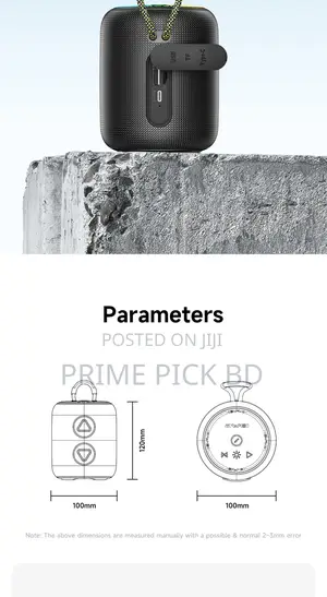 Awei Ka13 Mini Waterproof Bluetooth Speaker With RGB Lights