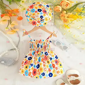 Photo - Flower Gown Elegant Floral Fit Dress for Girls With Belt