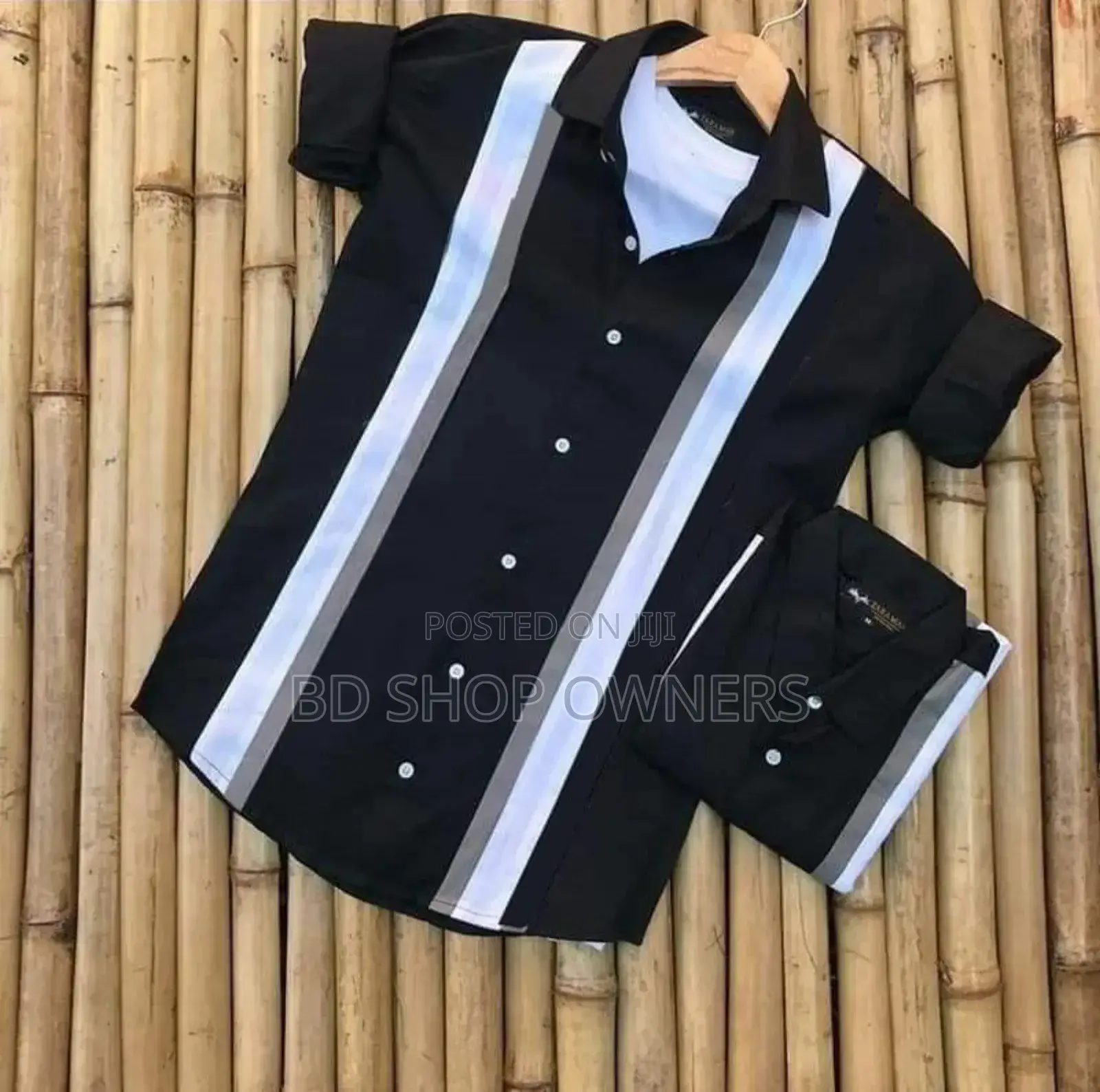 Half Sleeve Cotton Shirt for Men Fabrics:- Cotton