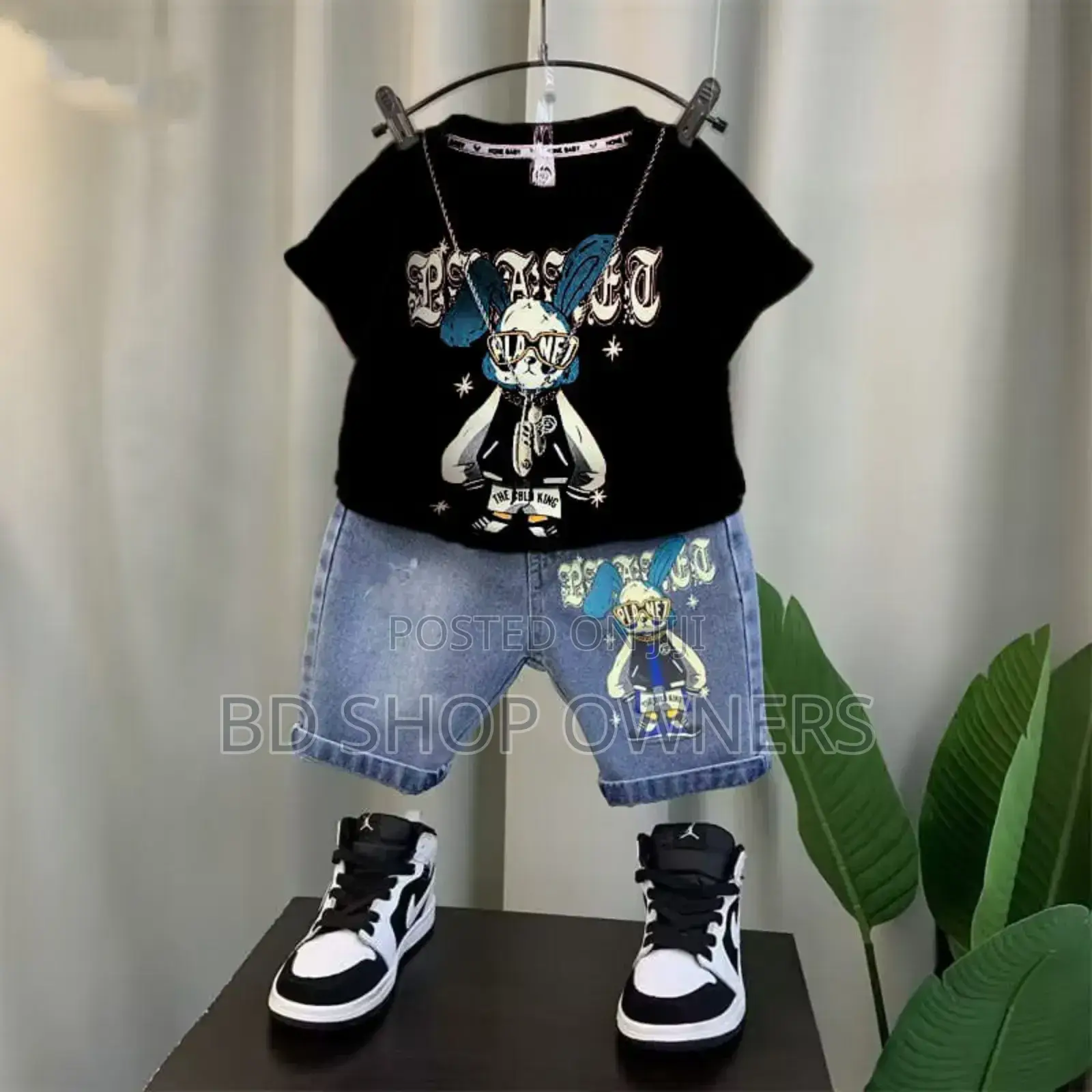 Baby T-Shirt Pant Combo Set
T-Shirt Cotton
Pant Denim