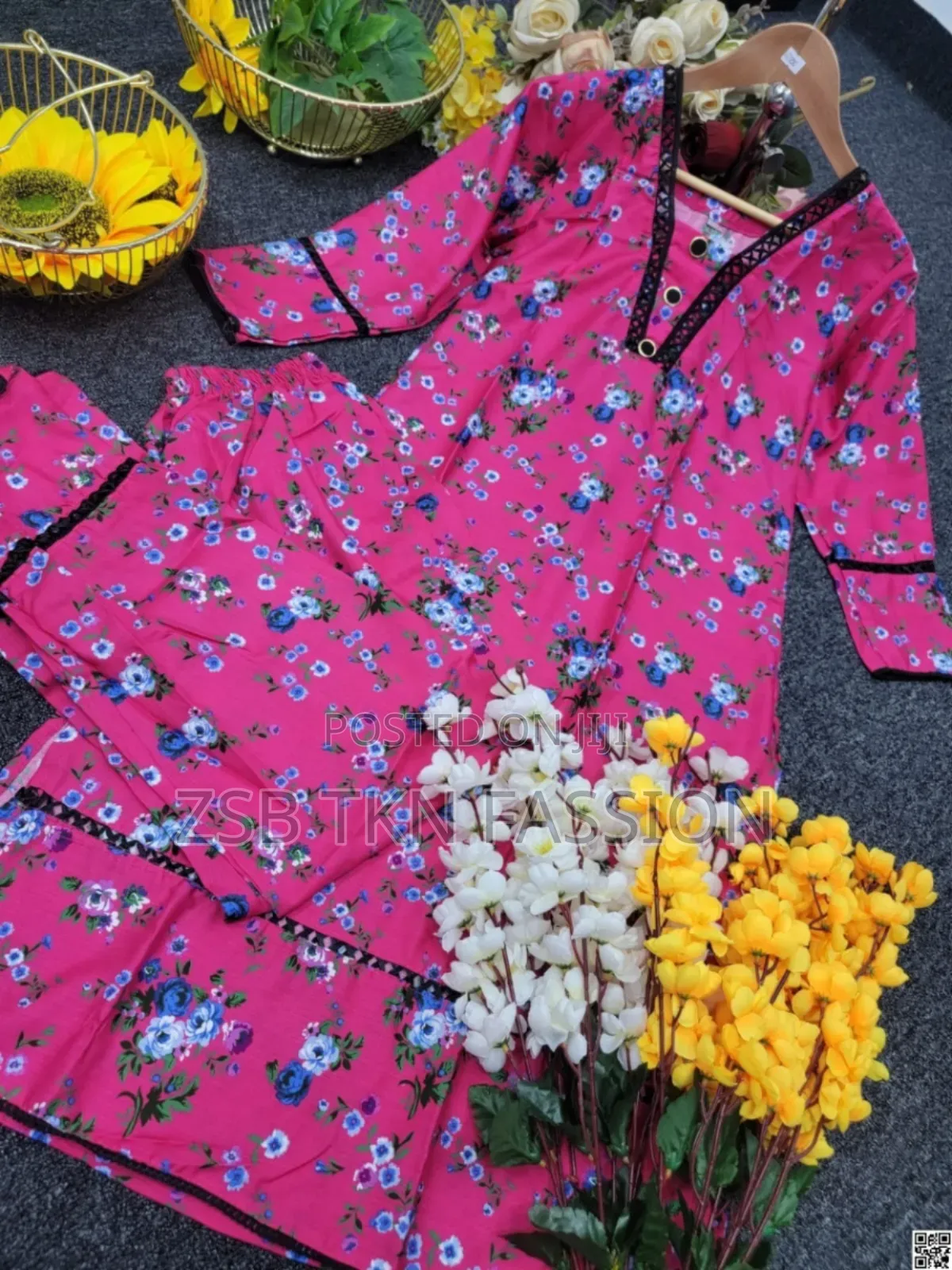 Printed Cotton Co-Ord Set Pior Cotton