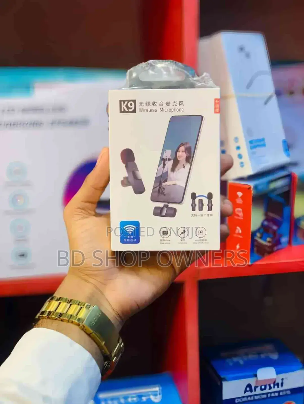 Microphone And Headphone Combo- M19 Wireless Earbuds And K8