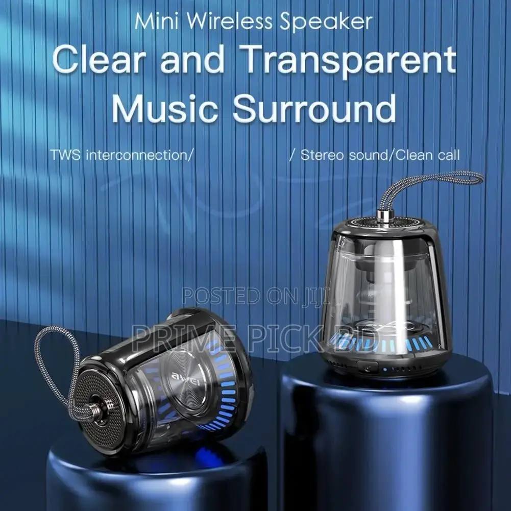 Awei Ka13 Mini Portable Outdoor Wireless Dynamic RGB Bt SPKR