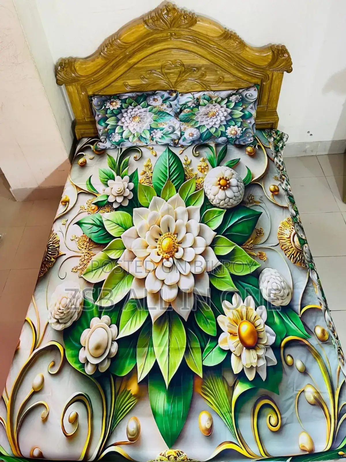 আকর্ষণীয় থ্রিডি বেডশিট দিয়ে আপনার ঘরের সৌন্দর্য বাড়িয়ে তুলুন