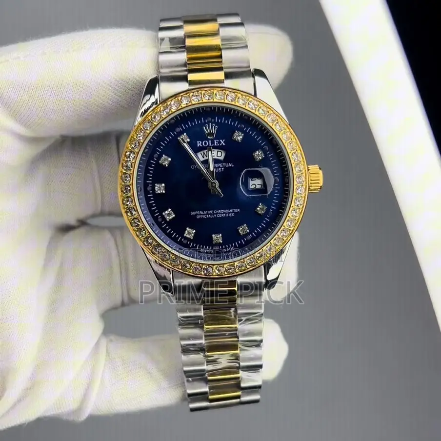 Rolex Men’S Quartz Stainless Steel Watch – Elegant Durable