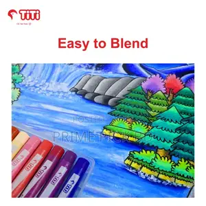 Joytiti Oil Pastel 24 Color Set – Smooth, Non-Toxic