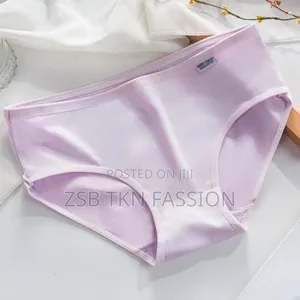 Solid Colour Panties for Women