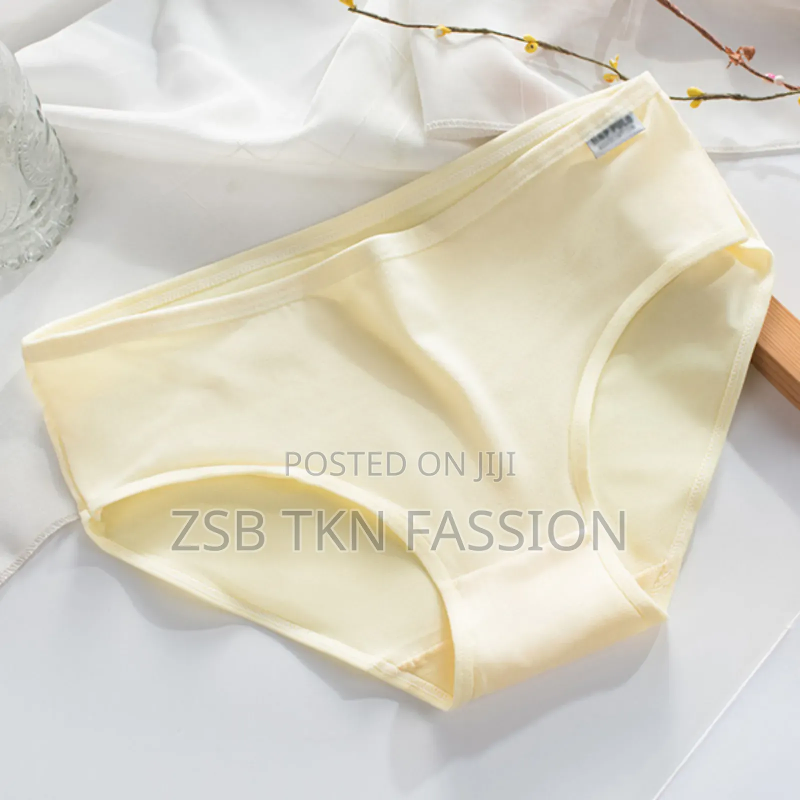 Solid Colour Panties for Women