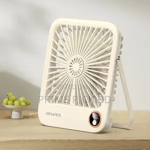 Awei F33 Thin Desktop Fan – Ultra-Quiet, Space-Saving