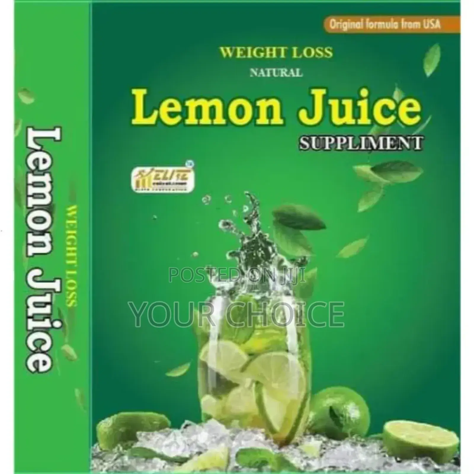 Natural Weight Loss Lemon Juicelemon Juice Suppliment