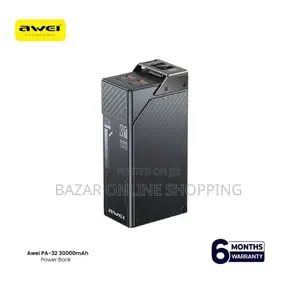 Photo - Awei Pa-32 30000mah 22.5w Fast Charging Power Bank