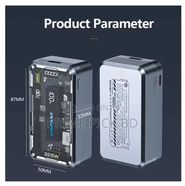 Awei P111k 10000mah Pd22.5w Fast Charging Power Bank