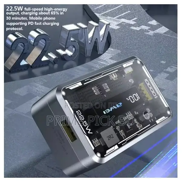 Awei P111k 10000mah Pd22.5w Fast Charging Power Bank