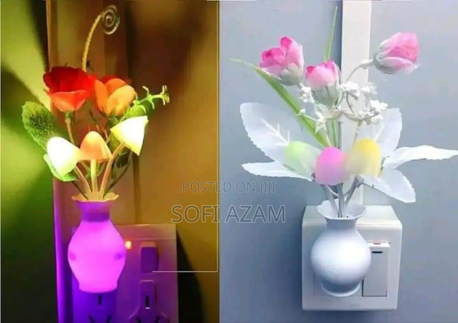 Led Mushroom Light Sensor Dream Multicolor