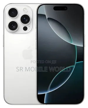 New Apple iPhone 16 Pro Max 256 GB Silver