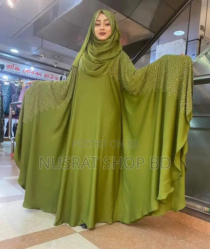 Original Abaya Borka With Hijab