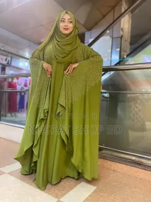 Original Abaya Borka With Hijab