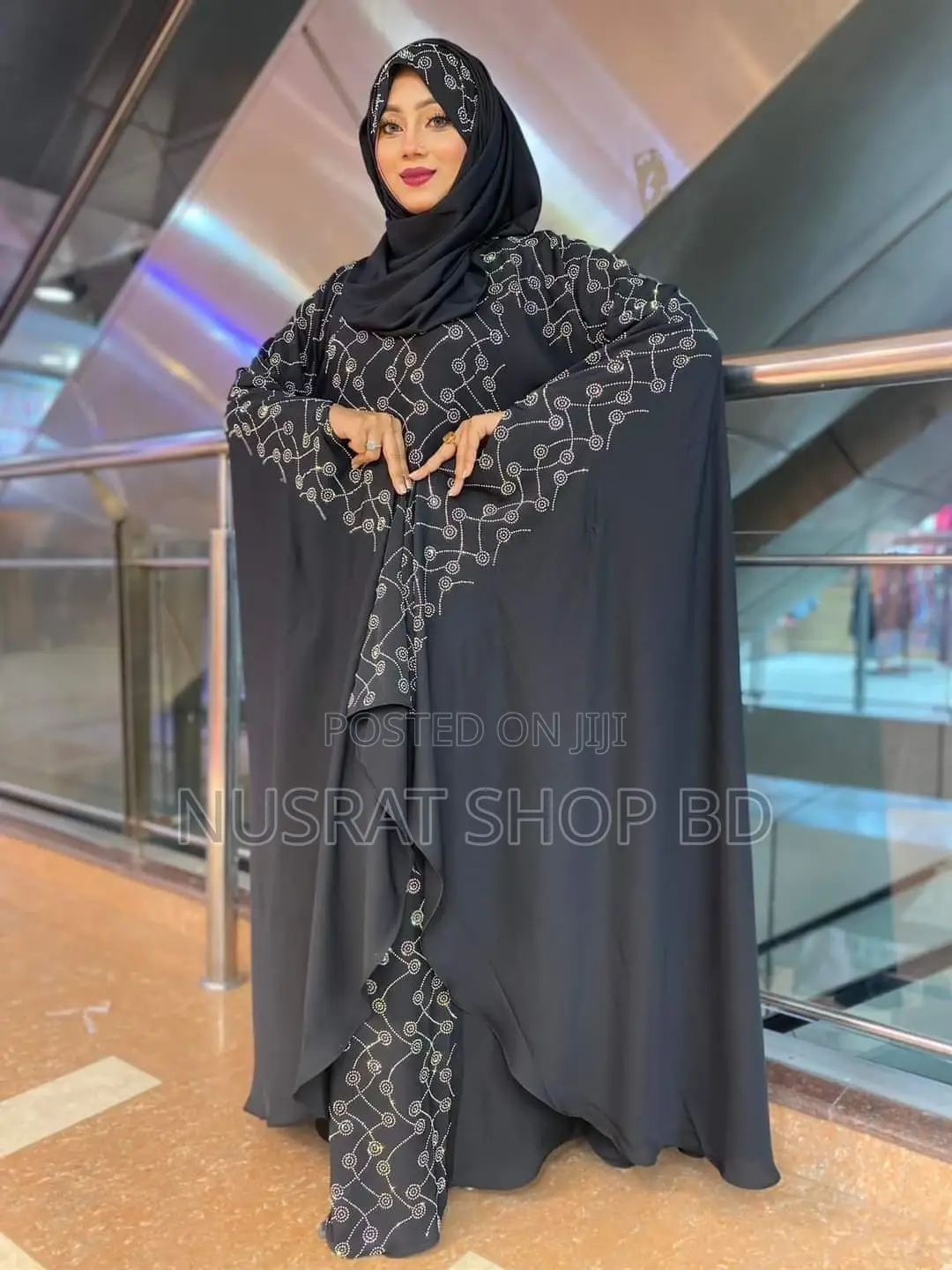 Original Abaya Borka With Hijab