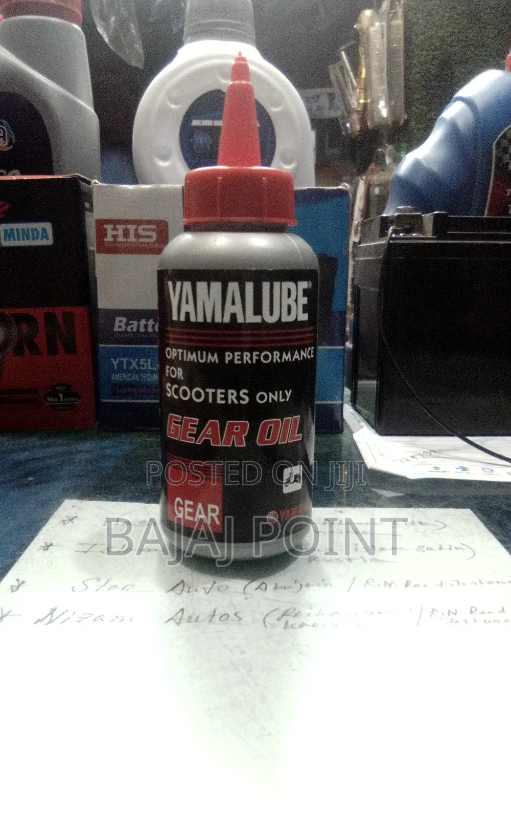 Yamalube Gear Oil Suitable for Usage in Automatic Scooters