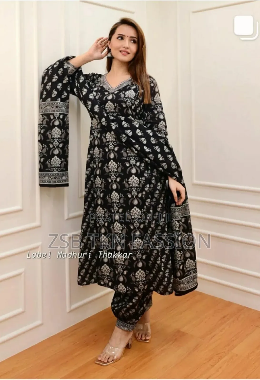 Three Piece Gown New Update Collection