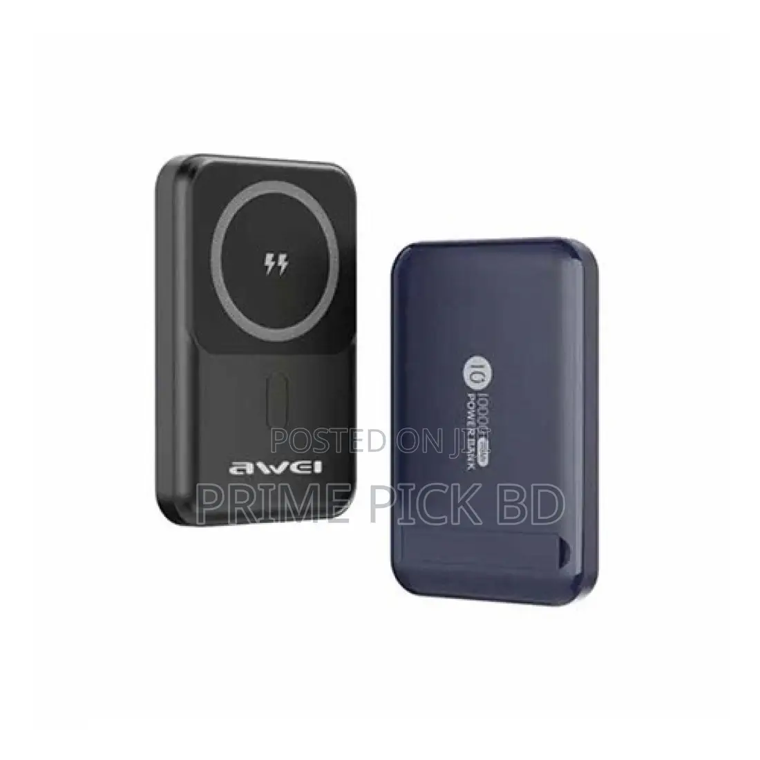 Awei P139k 10000mah Magnetic Wireless Power Bank With 15w