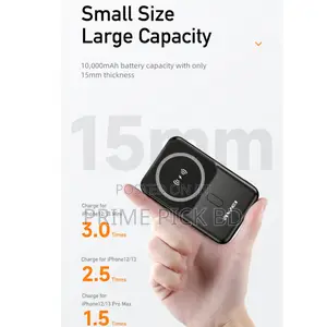 Awei P139k 10000mah Magnetic Wireless Power Bank With 15w