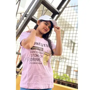 DTF Printed Ladies T-Shirt – Half Sleeve Regular Fit