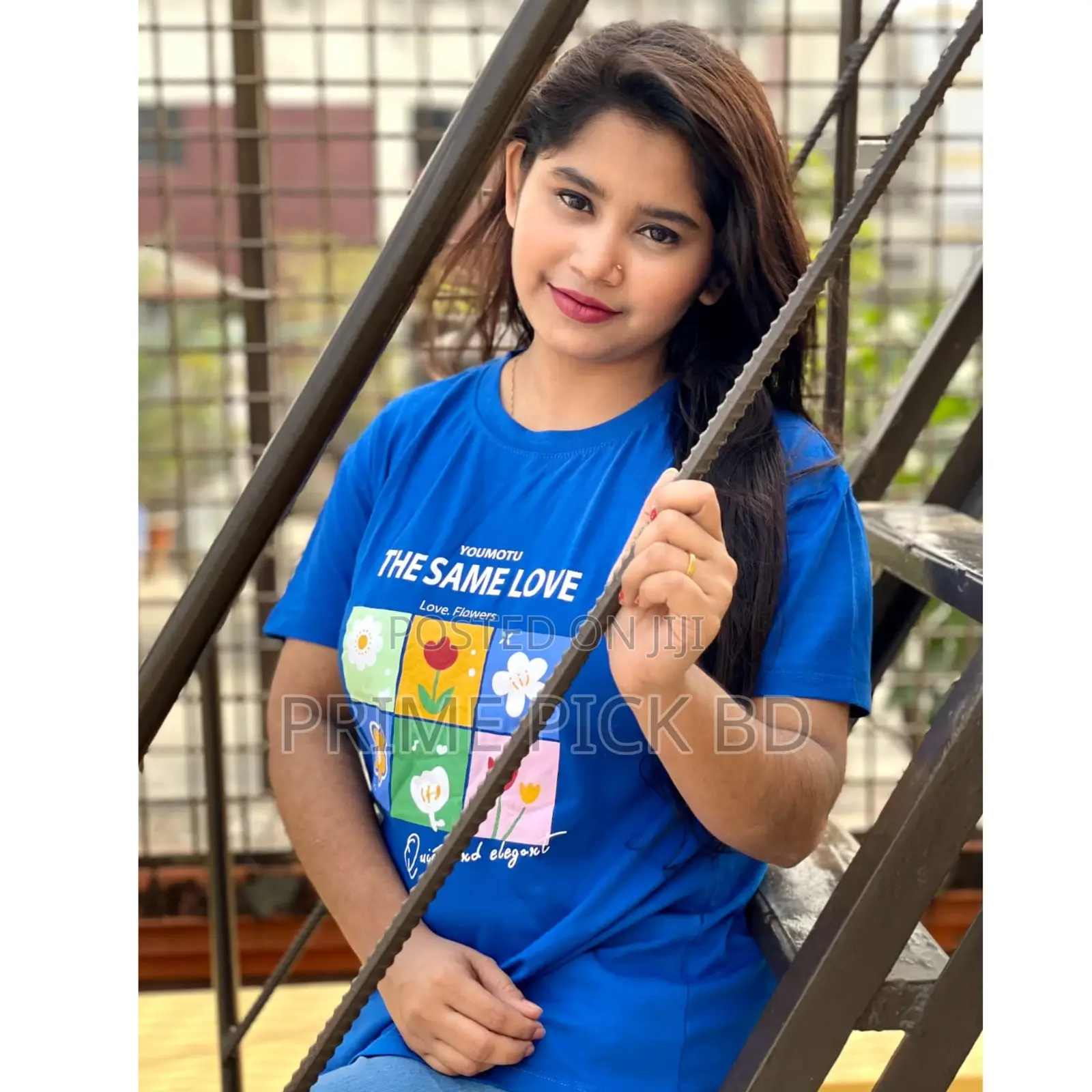 DTF Printed Ladies T-Shirt – Half Sleeve Regular Fit