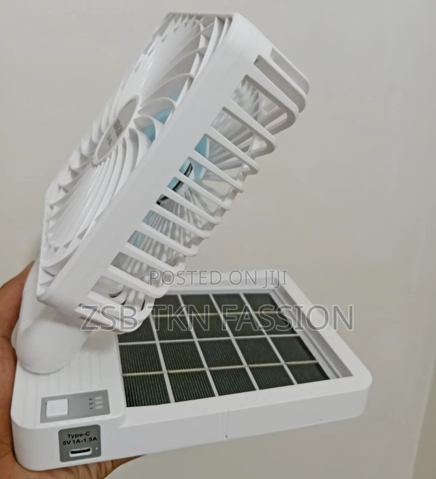 Single Head Solar Charging Fan