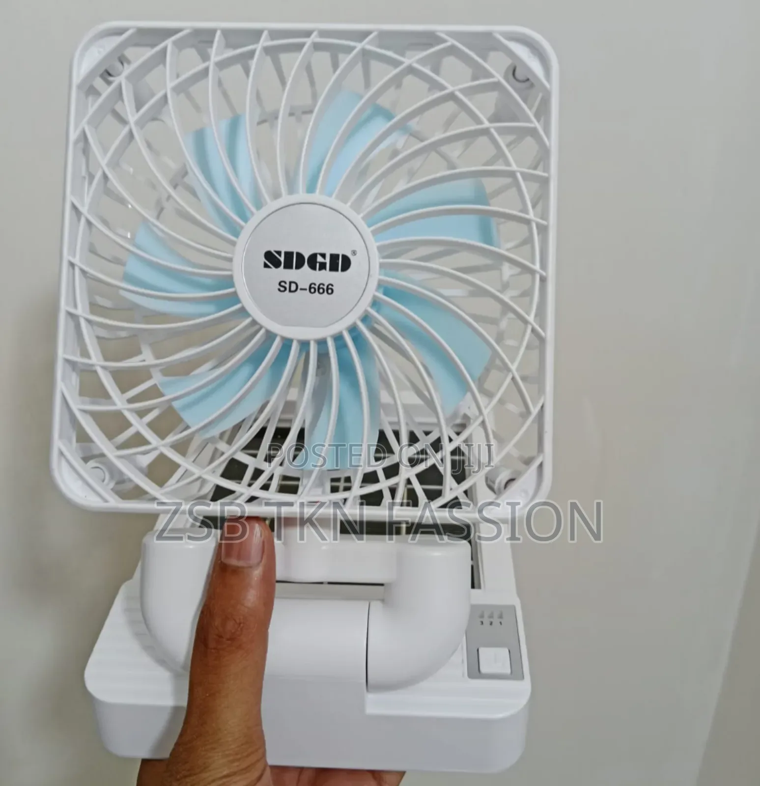 Single Head Solar Charging Fan