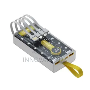 Photo - 20000mah Power Bank With Cable 22.5w Fast Charging